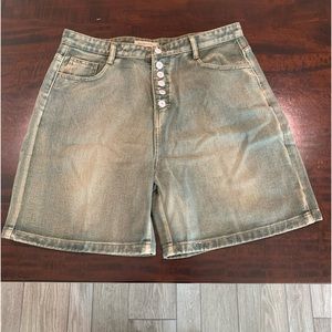 NEW NEVER WORN MissLook Denim Shorts XL